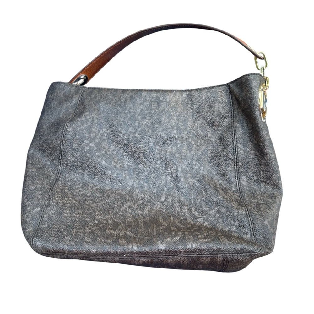 Michael Kors Brown Monogram Shoulder Bag